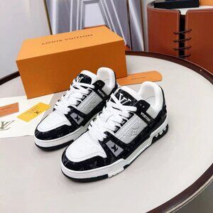 LOUIS VUITTON Brown LV Monogram Bom Dia Flat Slide Sandal